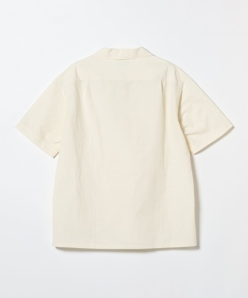 シャツ *A VONTADE / コットンリネン オープンカラー ショートスリーブシャツ メンズの画像