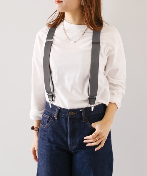 PRAIRIE サスペンダー 「PRAIRIE」サスペンダー 日本製 Y字型 35mm幅