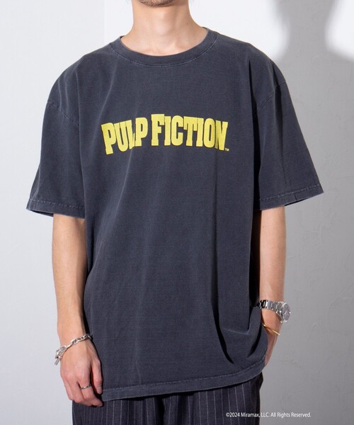 tシャツ Tシャツ メンズ 「新柄追加」「GOOD ROCK SPEED/グッドロックスピード」PLUP FICTION ピグメントTシャツ ロゴ フ｜zozo｜20