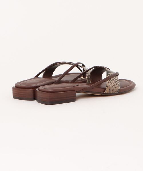 Chiaki Katagiri サンダル chiaki katagiri チアキ カタギリ パイソン  