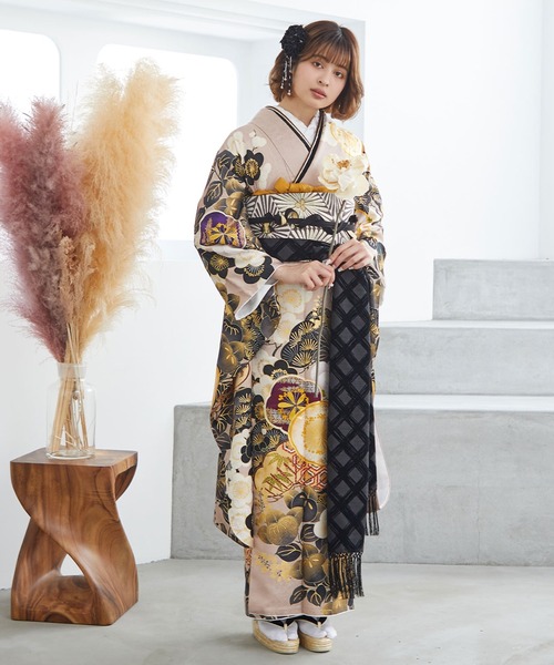 KIMONOMACHI しごき 振袖用 志古貴 豪華 成人式 結婚式 振袖 振袖用