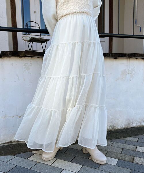 MAJESTIC LEGON（マジェスティックレゴン） スカート シアーボリューム