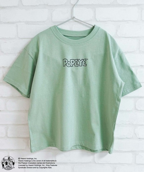 POPEYE（ポパイ） tシャツ オーバーサイズ半袖Tシャツ キッズ 子供服