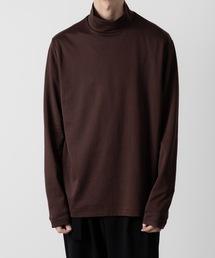 tシャツ コットンダブルフェイス スリムフィット ハイネックL/S TEE / COTTON DOUBLE FACE SLIM FIT HIGHNEC｜ZOZOTOWN Yahoo!店