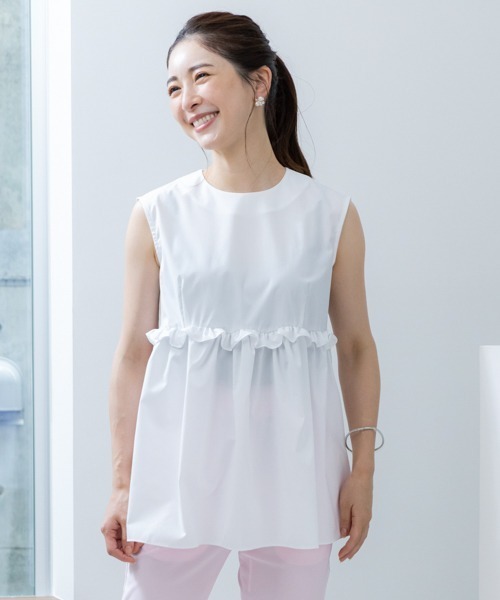 Sono ブラウス シャツ 「SONO/ソーノ」マコタンチュニックノースリーブ  