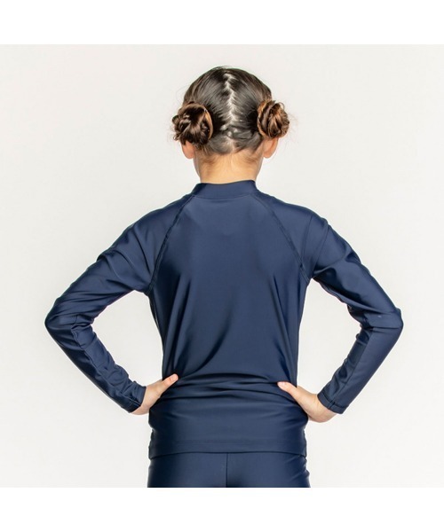 NIKE 水着 ナイキ SS24 GIRLS ロングスリーブ F/Z UV ハイドロ