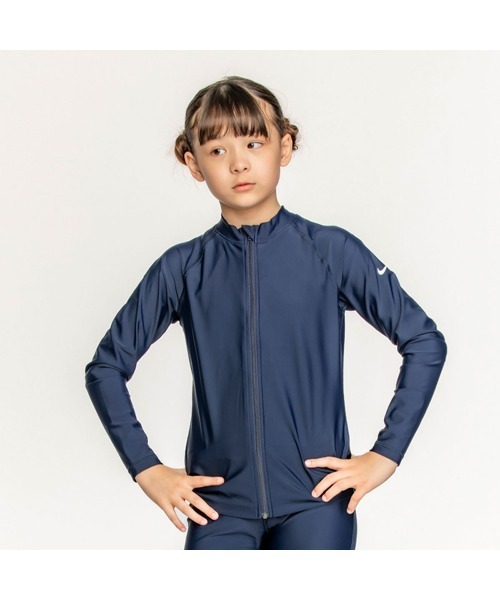 NIKE 水着 ナイキ SS24 GIRLS ロングスリーブ F/Z UV ハイドロ