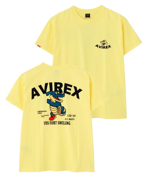 【AVIREX】アヴィレックス USS FORT SNELLING T-SHIRT/送料込 ce016-79199-02b.jpg?basethum=225
