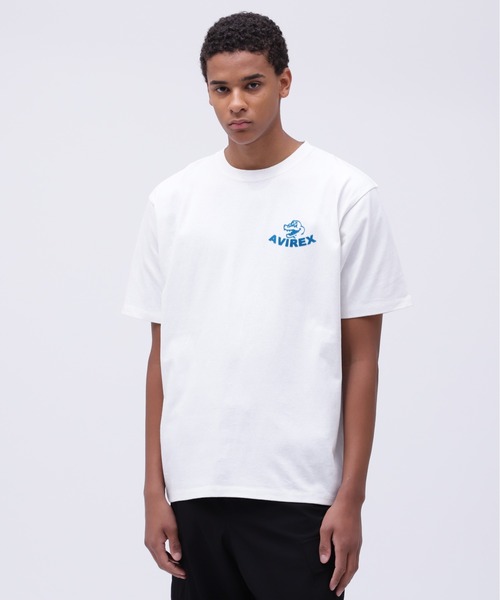 【AVIREX】アヴィレックス USS FORT SNELLING T-SHIRT/送料込 WEB&DEPOT限定》USS FORT SNELLING T-SHIRT / USS フォートスネ