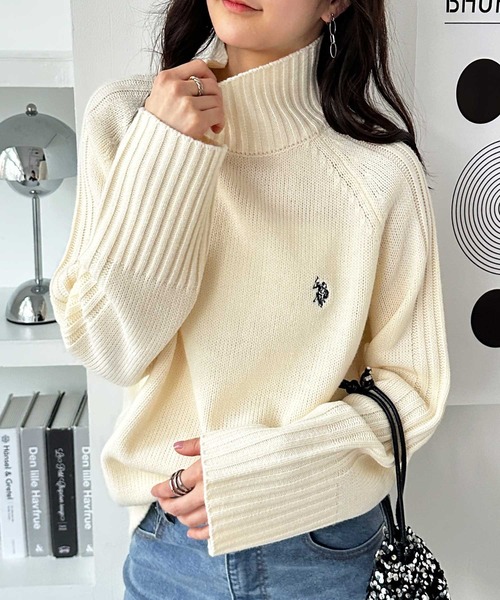 U.S. POLO ASSN.（ユーエスポロアッスン） ニット セーター GeeRA別注