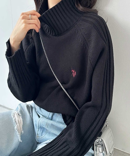 U.S. POLO ASSN.（ユーエスポロアッスン） ニット セーター GeeRA別注