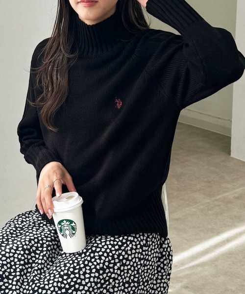 U.S. POLO ASSN.（ユーエスポロアッスン） ニット セーター GeeRA別注 