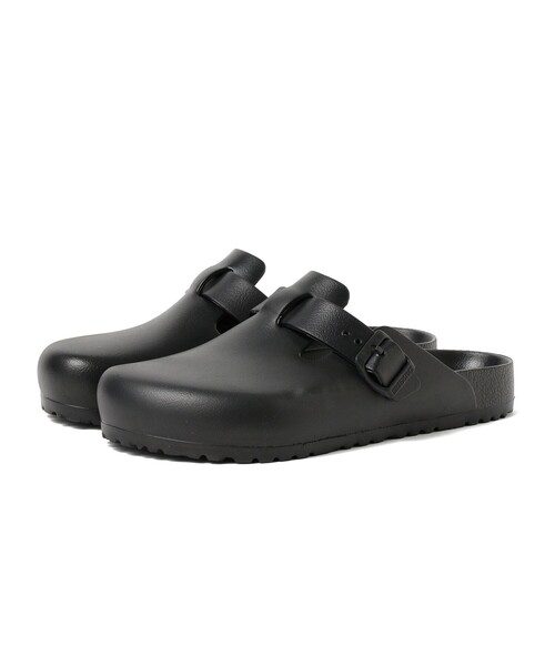 BIRKENSTOCK メンズサンダル BLACK BIRKENSTOCK サンダル / BOSTON EVA BLACK メンズ : ZOZOTOWN