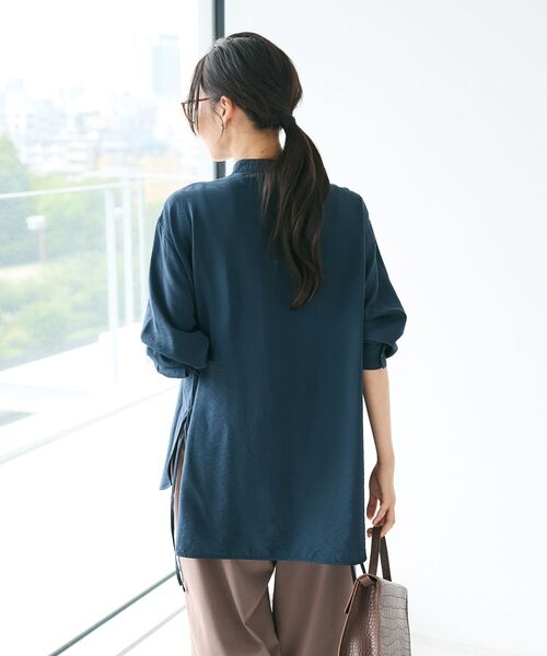 CRAFT STANDARD BOUTIQUE ブラウス シャツ レーヨントロミサイド