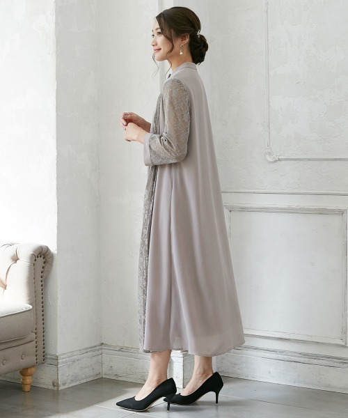 Jolie et Jolie（ジョリー エ ジョリー） ドレス 前開きフロントレース