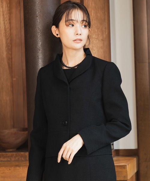 INVOLVE インボルブ スタンドフリル衿 米沢織 プチサイズ企画 日本製