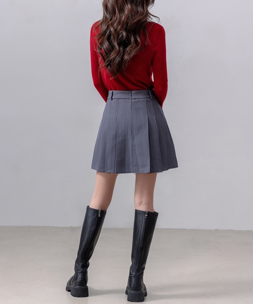 DAY CLOSET スカート レディース クラシカルプリーツインパン