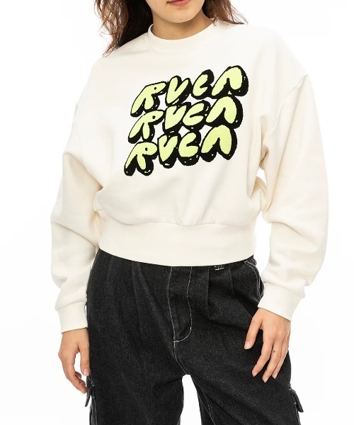 ルーカ RVCA レディース CLOUDY RVCA CREW クルーネックトレーナー スポーツ ジム スケートボード アウトドア キャンプ スノボ 正規品 楽天市場】【RVCA】ルーカ 2024秋冬 レディース CLOUDY RVCA