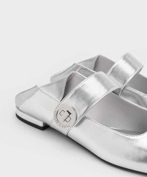 CHARLES & KEITH Yara ヤラ メリージェーンフラット 23.5 CHARLES & KEITH｜Yara ヤラ メリージェーンフラット | Rakuten