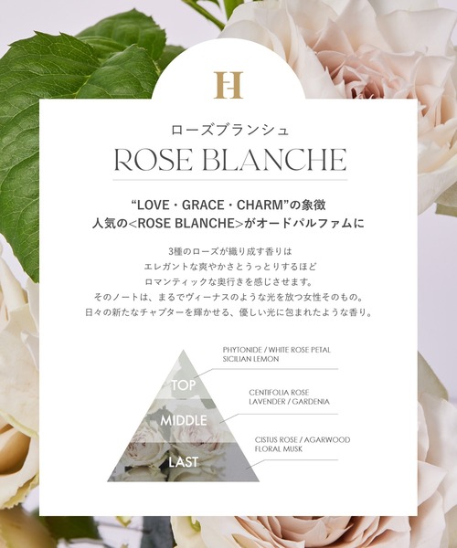 Her lip to BEAUTY 香水 Eau de Parfum - ROSE BLANCHE
