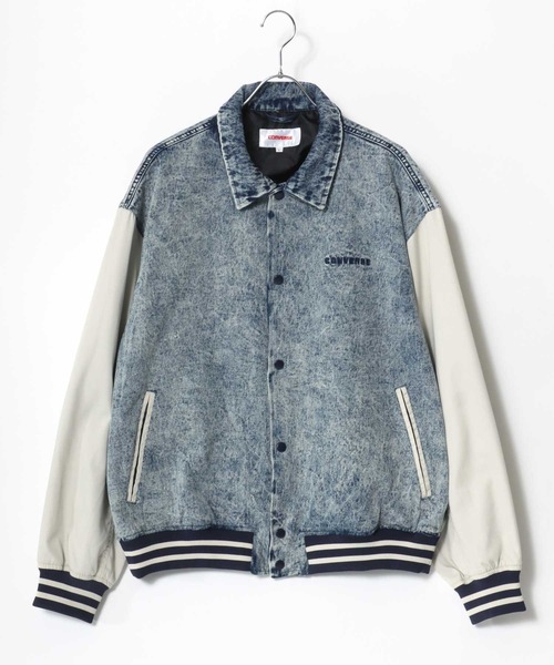 デニムスタジャン スタジアムジャケット ノースウェストテリトリー VISION STREET WEAR ビジョンストリートウェアー ゴースト