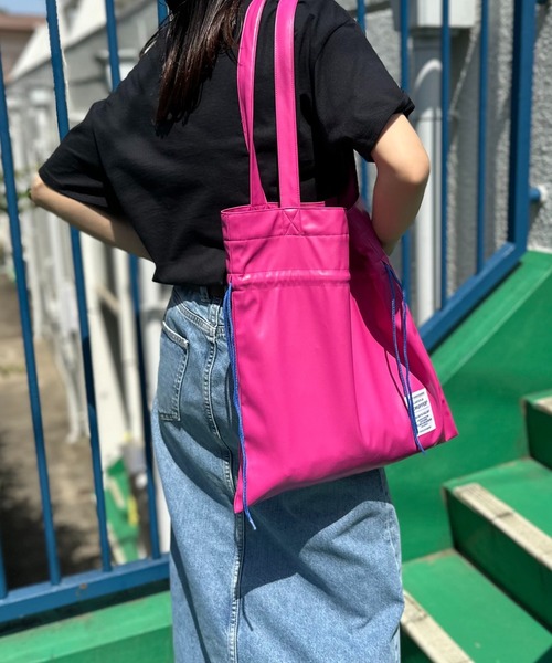 mi via loca トートバッグ 「2WAY！」 フェイクレザー トートバッグ