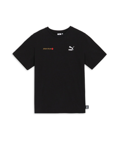 MCM ユニセックス ロゴT 灰 MHTESMM05ET00L PUMA tシャツ プーマ ユニセックス x モンスターハンター 半袖 T