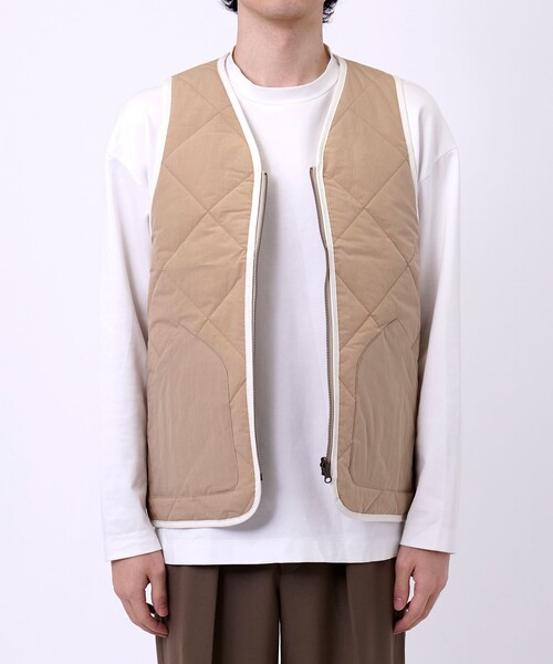 Name.（ネーム） ベスト ジレ 「Name.」REVERSIBLE 6x6VEST メンズ 