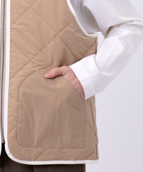 Name.（ネーム） ベスト ジレ 「Name.」REVERSIBLE 6x6VEST メンズ 