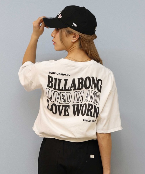 BILLABONG tシャツ BILLABONG/ビラボン クロップド丈Tシャツ