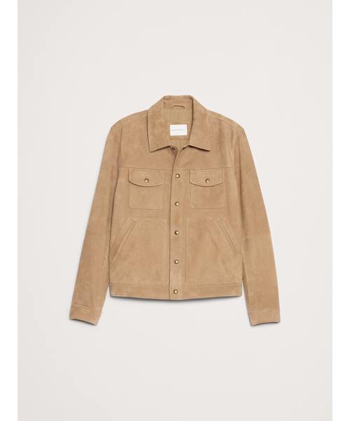 コート ジャケット スエードレザー トラッカージャケット メンズ