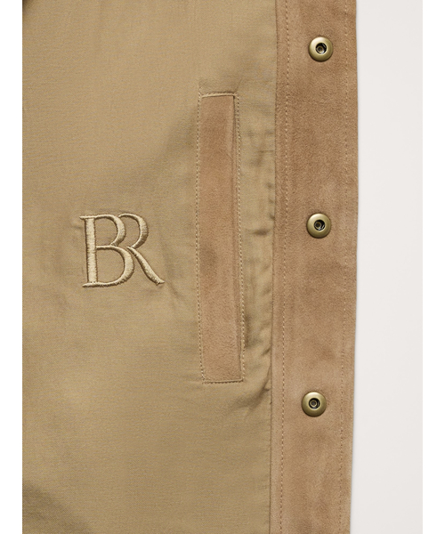 コート ジャケット スエードレザー トラッカージャケット メンズ