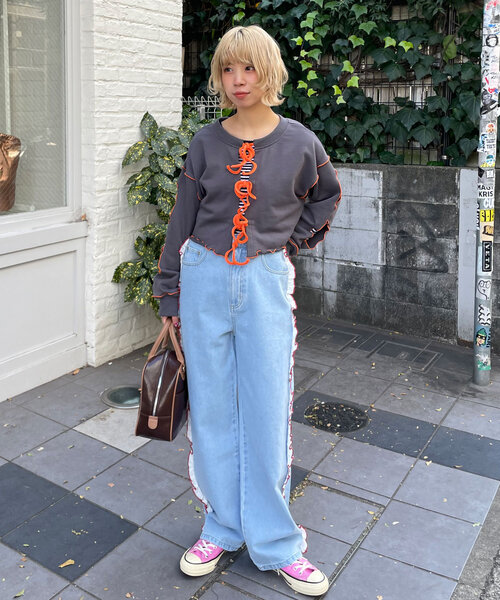 HELLO.SANFRANCISCO（ハローサンフランシスコ） ワイドパンツ ジーンズ