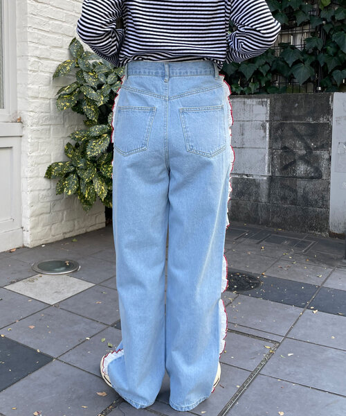 HELLO.SANFRANCISCO（ハローサンフランシスコ） ワイドパンツ ジーンズ