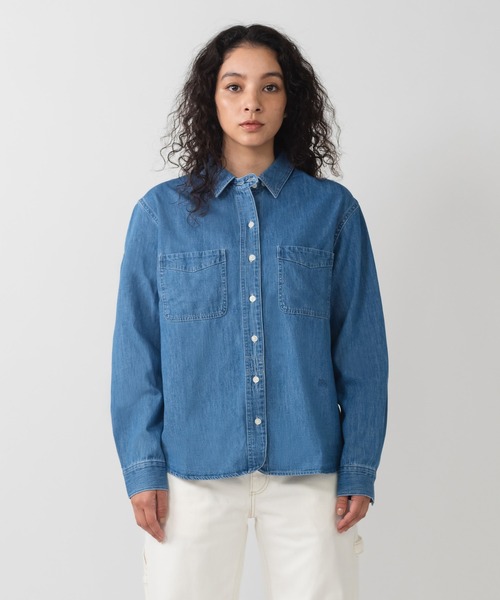 ブラウス シャツ Levi's/リーバイス BLUETAB(TM) デニム ユーティリティシャツ レディース