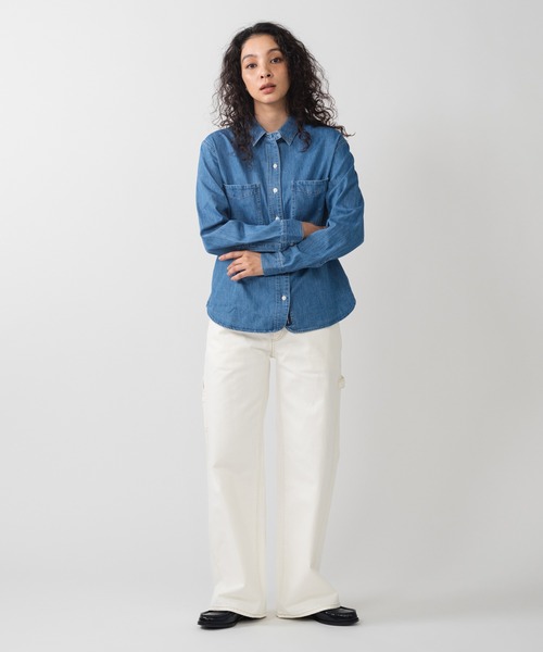 Levi's（リーバイス） ブラウス シャツ BLUETAB(TM) デニム