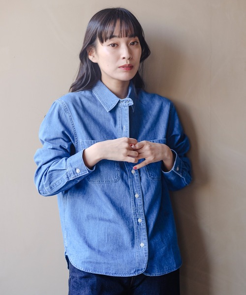 Levi's（リーバイス） ブラウス シャツ BLUETAB(TM) デニム