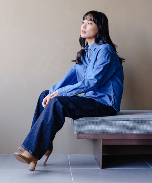 Levi's（リーバイス） ブラウス シャツ BLUETAB(TM) デニム