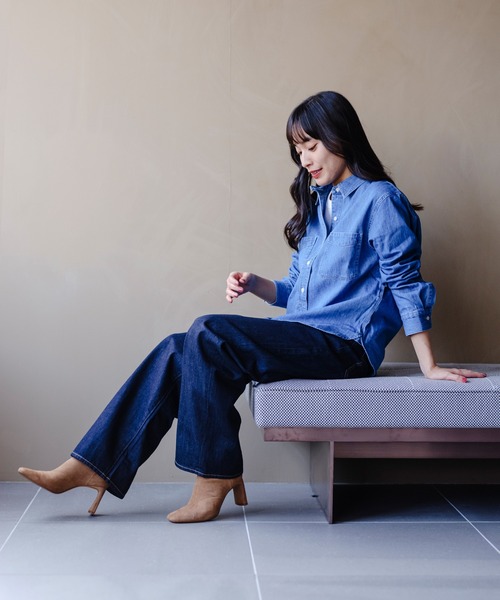 Levi's（リーバイス） ブラウス シャツ BLUETAB(TM) デニム