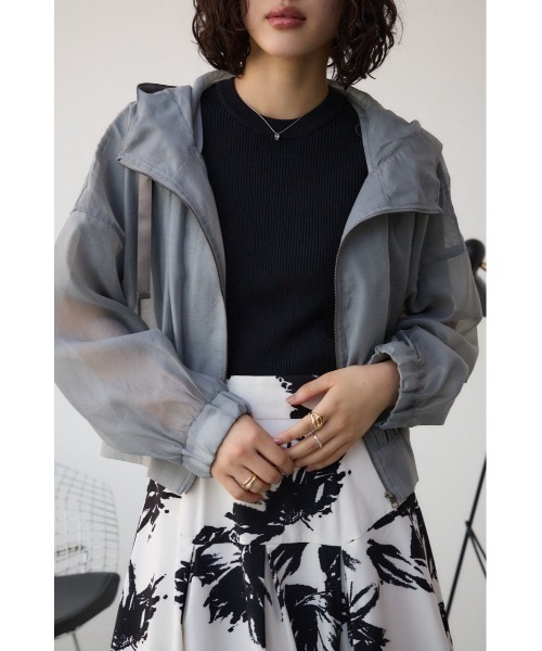 AZUL BY MOUSSY（アズールバイマウジー） ブルゾン アウター シアー