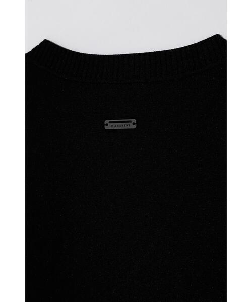 St ANDREWS セーター ニット 「St ANDREWS」12G V地柄 Vネックニット