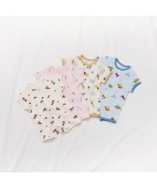 ベビー服 ロンパース 「WEB限定」ワッフルロンパス | apres les cours | 06