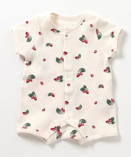 ベビー服 ロンパース 「WEB限定」ワッフルロンパス | apres les cours | 12