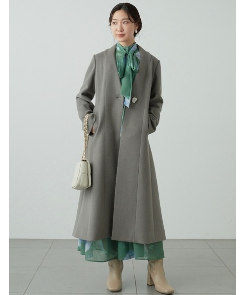 LILY BROWN（リリーブラウン） コート 0 ブラック レディース