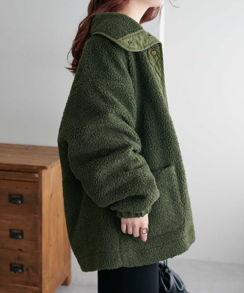 「DISCOAT」 ブルゾン MEDIUM アイボリー レディース_画像6