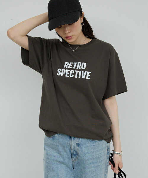 tシャツ ロゴTシャツ「Retrospective」 レディース