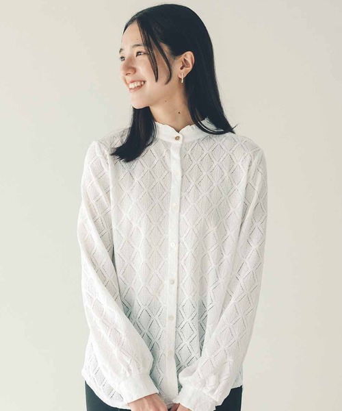 ◼︎完売品/ 新品未使用◼︎Velnica. ブラウス ホワイト 白 パフスリーブ Live in comfort（リブインコンフォート） ブラウス シャツ リブ イン