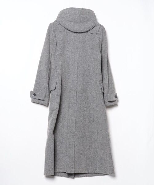 「DGRACE」 ダッフルコート 36 グレー レディース_画像2