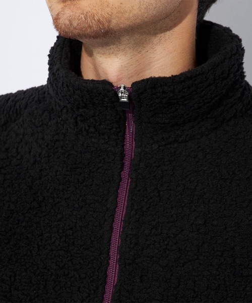 「FILA」 ジップアップブルゾン X-LARGE グレー メンズ_画像3