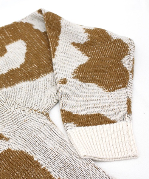 「RNA」 ニットカーディガン MEDIUM ベージュ レディース_画像5